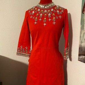 OYCP red cocktail dress